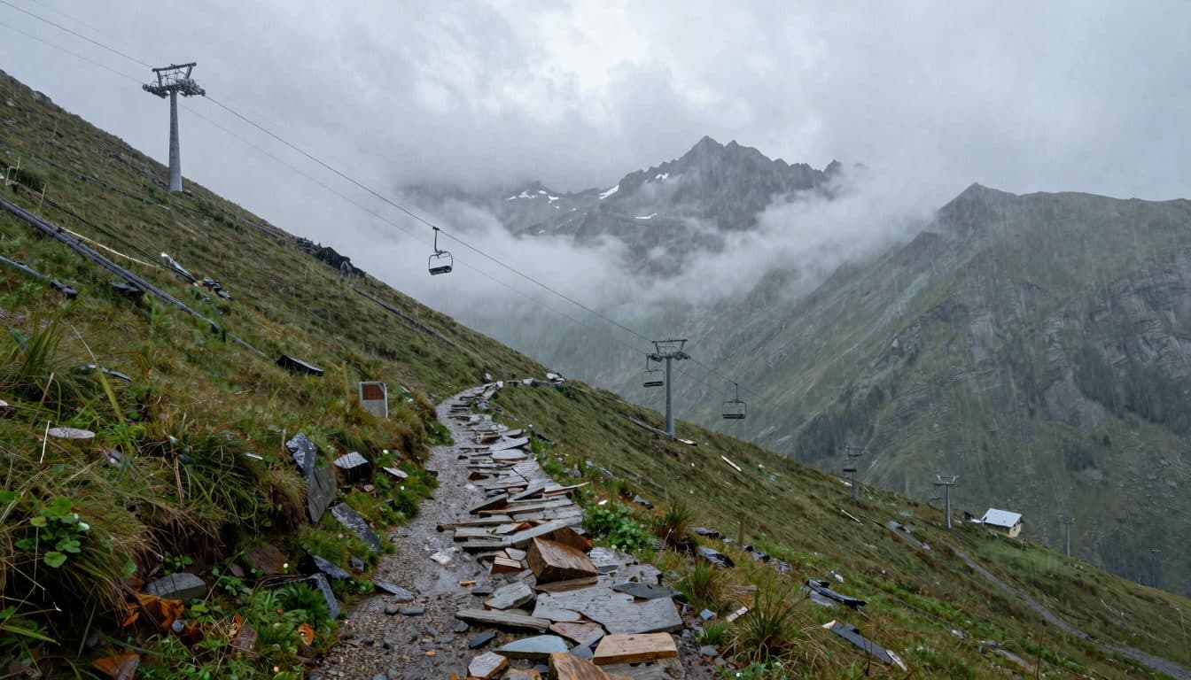 Escursionista in sandali sorpreso dal maltempo sulla Naggleralm