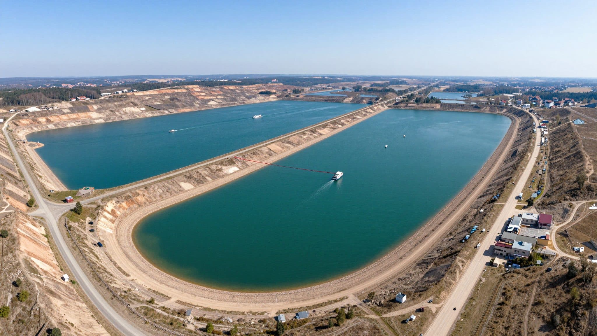 Inaugurato il comprensorio laghi della Lusazia: completato il più grande paesaggio lacustre artificiale d'Europa