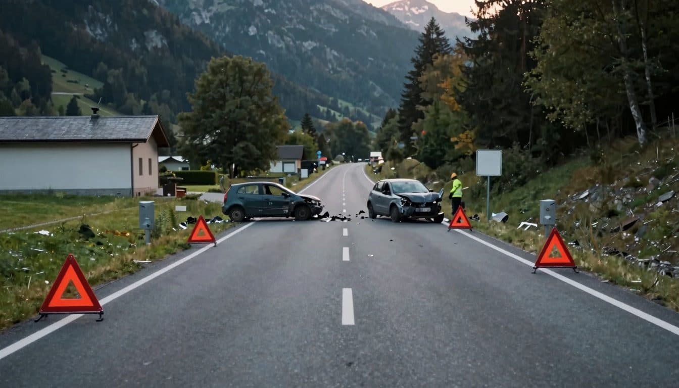 Grave scontro frontale sulla Murtal Straße: 63enne ferito in pericolo di vita