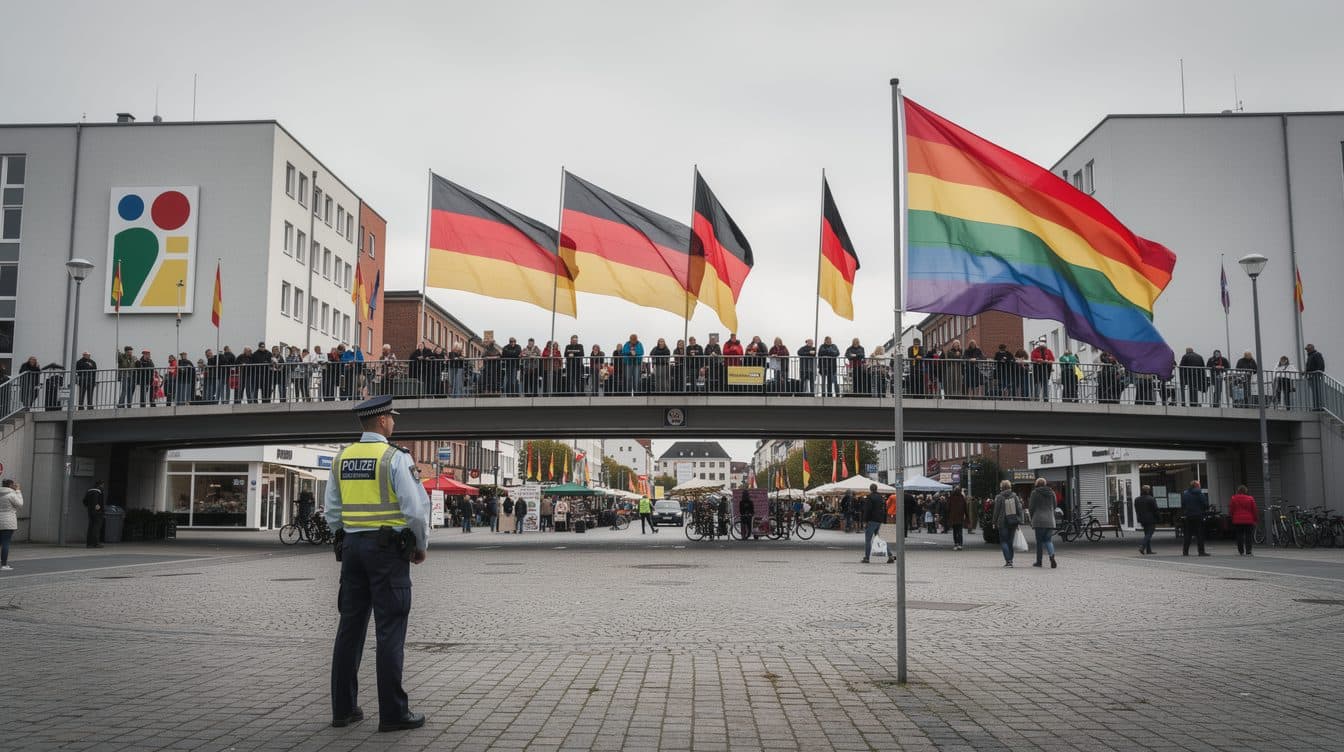 Wernigerode, il Christopher Street Day sotto protezione della polizia dopo minacce online