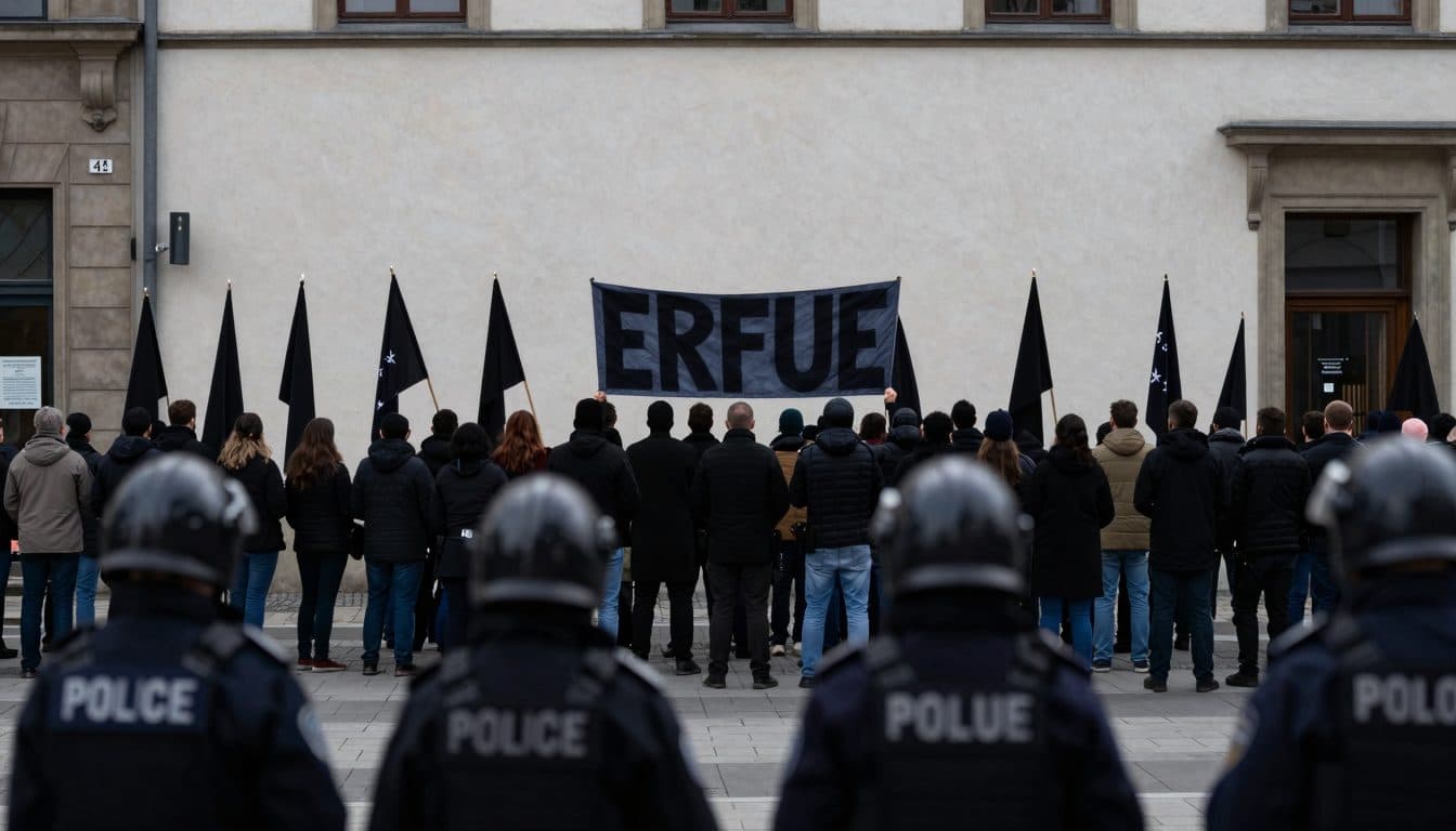 Congresso federale dell'AfD a Erfurt: attese decine di migliaia di manifestanti e un imponente spiegamento di polizia