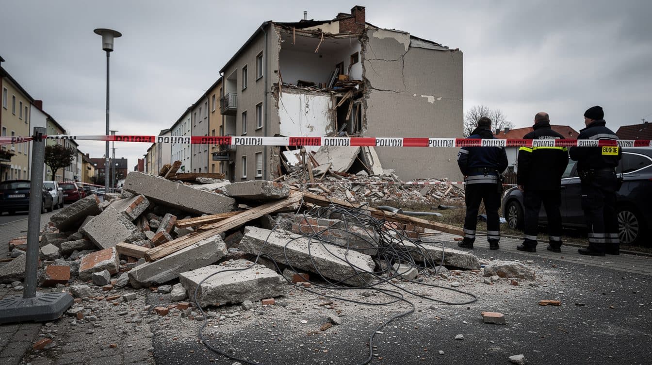 Crollo di una casa a Görlitz: due arresti, tre morti