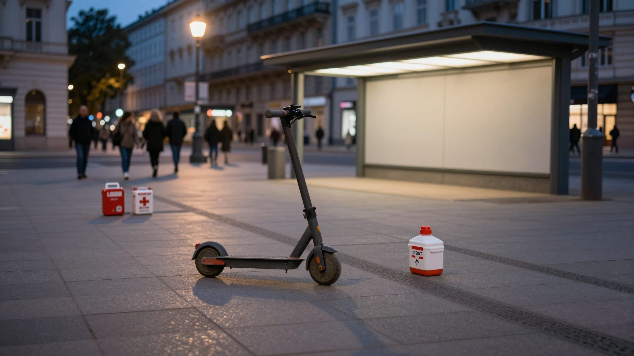 Conductor de e-scooter arrolla a una niña de ocho años en Wien-Brigittenau y huye