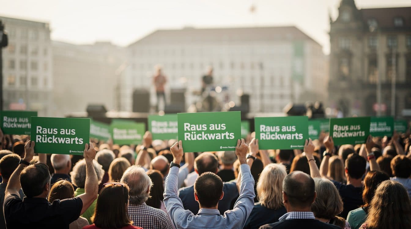 I Verdi di Berlino lanciano la campagna elettorale con lo slogan "Fuori dal passato"