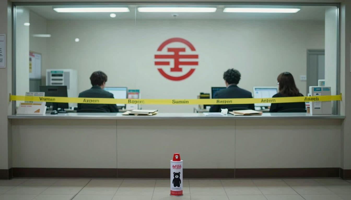 Spruzzo anti-orso in un ufficio postale a Nagoya – cinque feriti