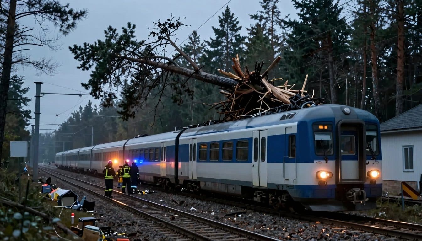 Centinaia di passeggeri bloccati per ore senza aria condizionata in un treno nel Brandeburgo
