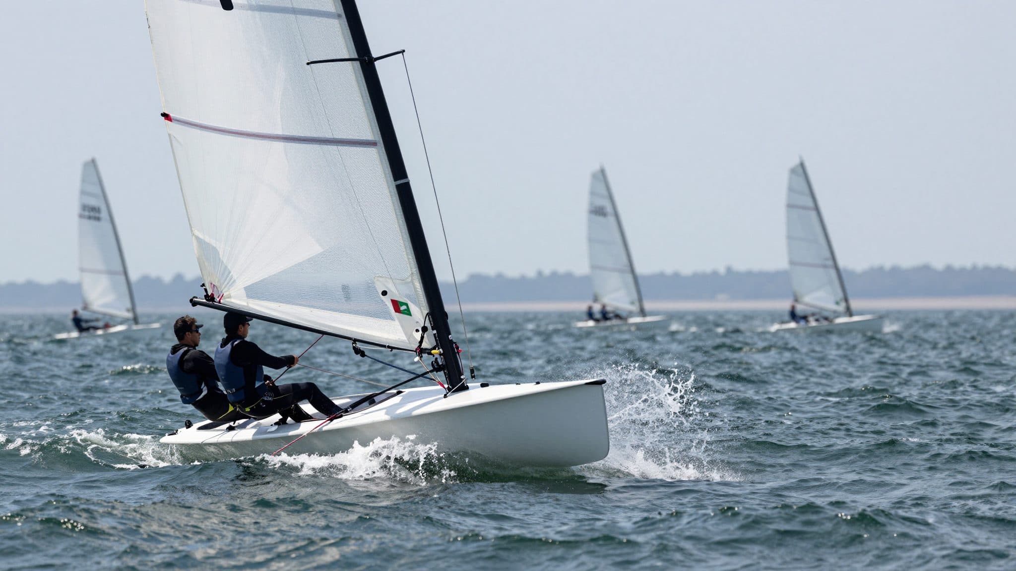 Prettner e Flachberger risalgono nella classe 49er all'Europeo di vela davanti a Eckernförde