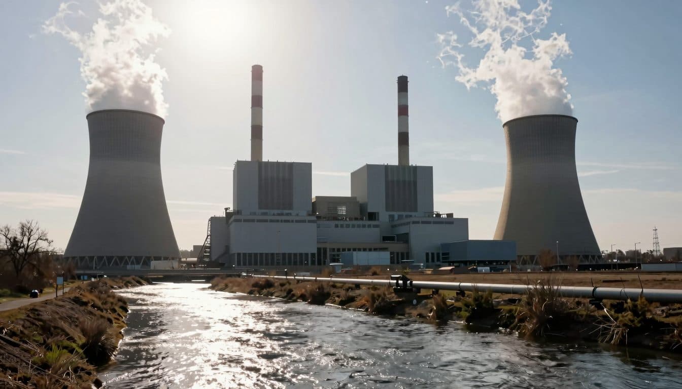 Ondata di calore in Francia: tre reattori nucleari temporaneamente spenti
