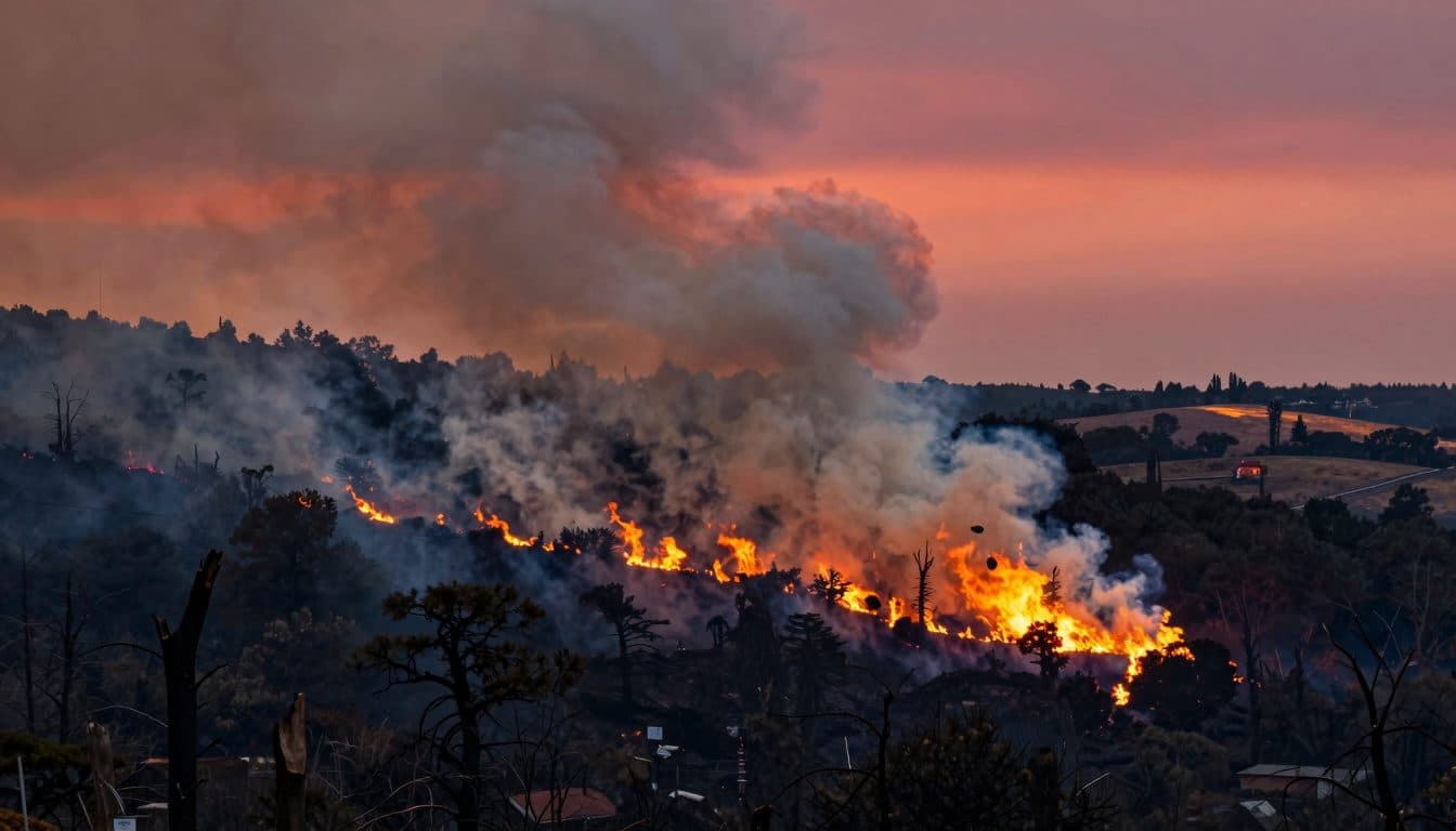 Incendio boschivo in Andalusia si estende a 8000 ettari – Maxi-operazione nella provincia di Huelva
