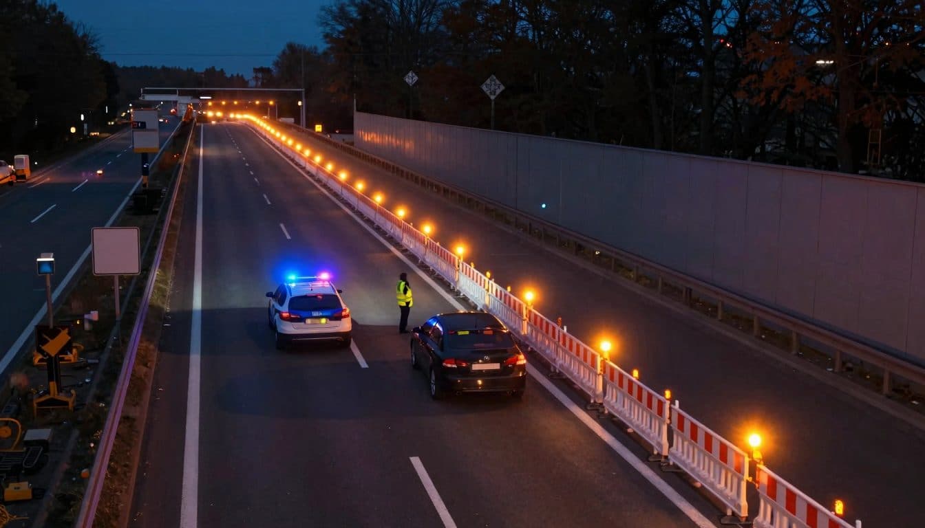 Ubriaco al volante percorre un cantiere sulla A12 a 160 km/h e perde patente e auto