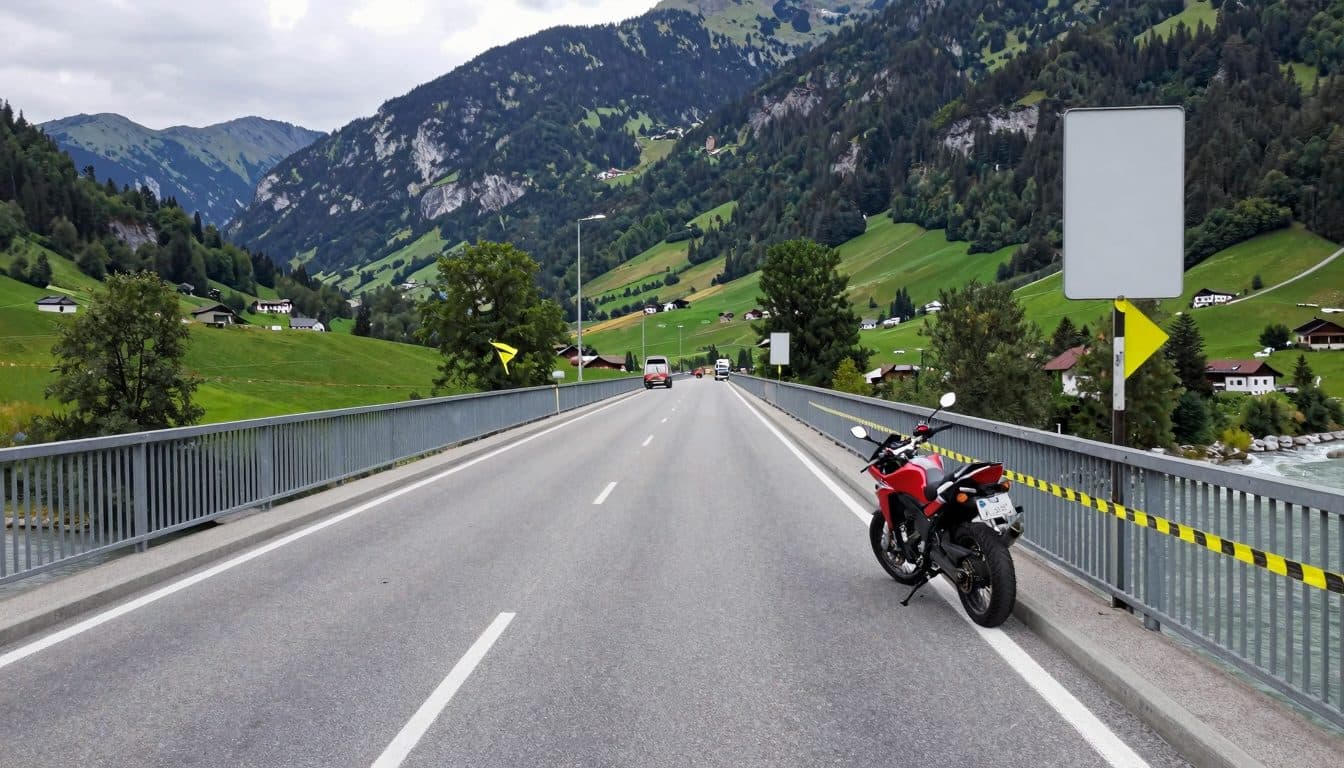 67enne muore in un incidente in motocicletta sulla L200 ad Andelsbuch