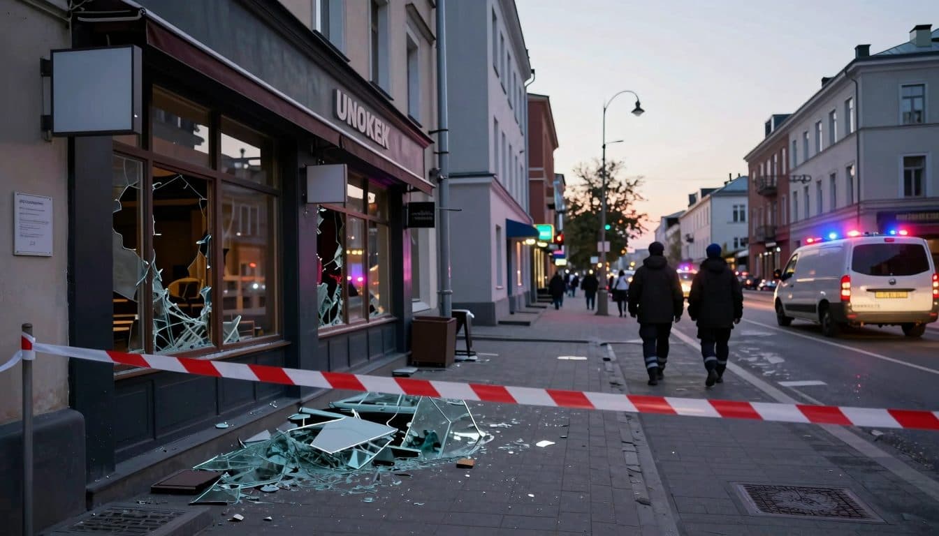 Almeno tre morti in un'esplosione davanti a un caffè a Mosca