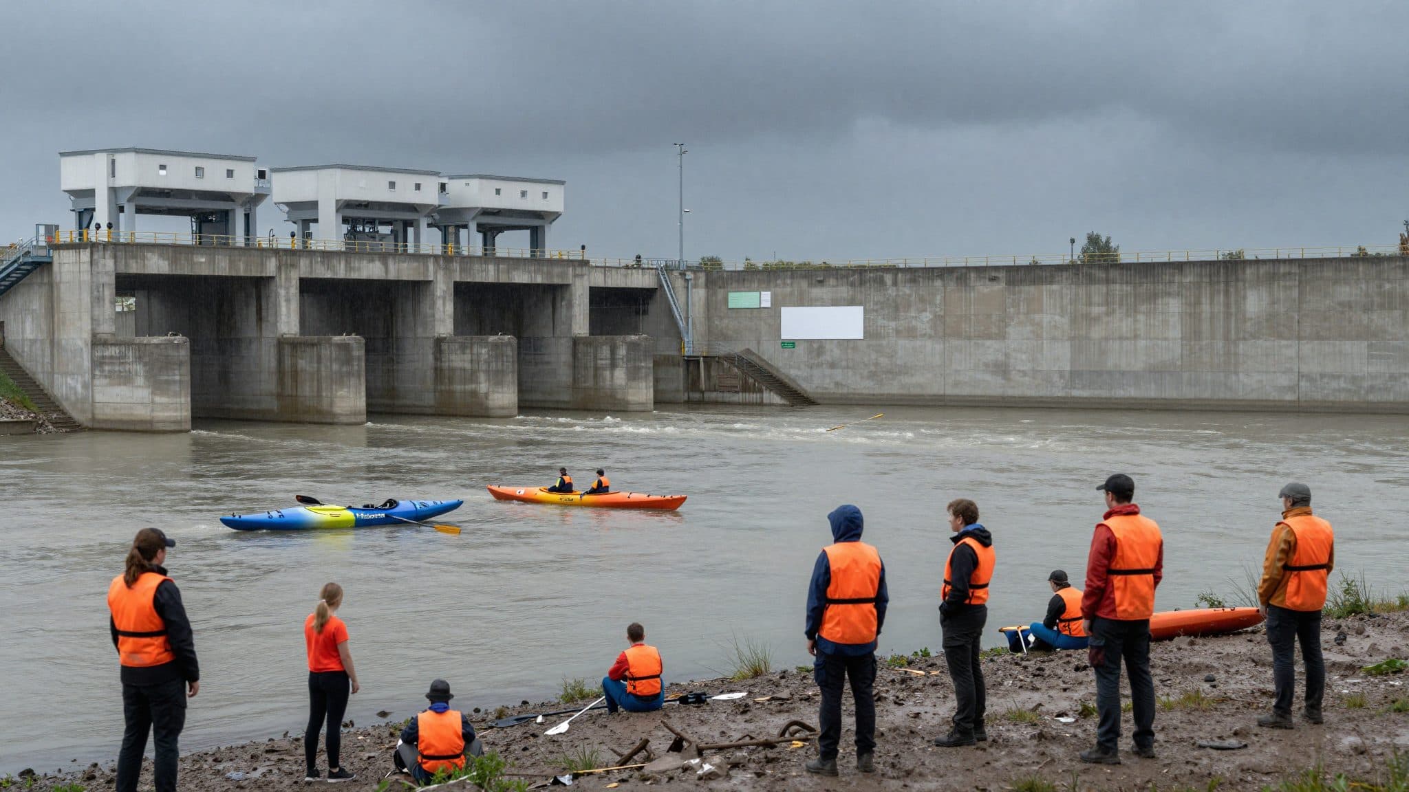 Otto persone salvate dopo un incidente in barca sul Danubio vicino a Ybbs-Persenbeug