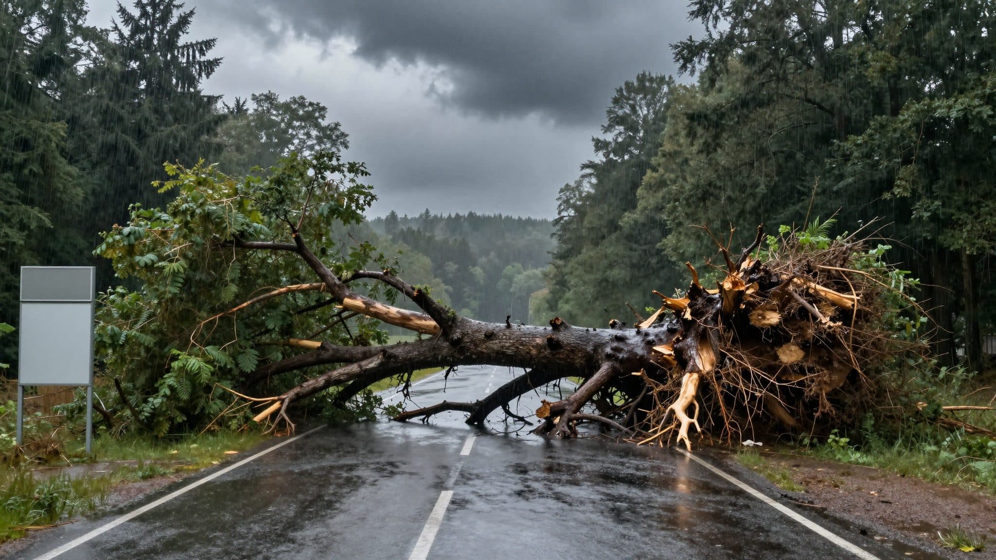 Temporali e piogge torrenziali in Germania: una donna muore colpita da un albero in Renania-Palatinato