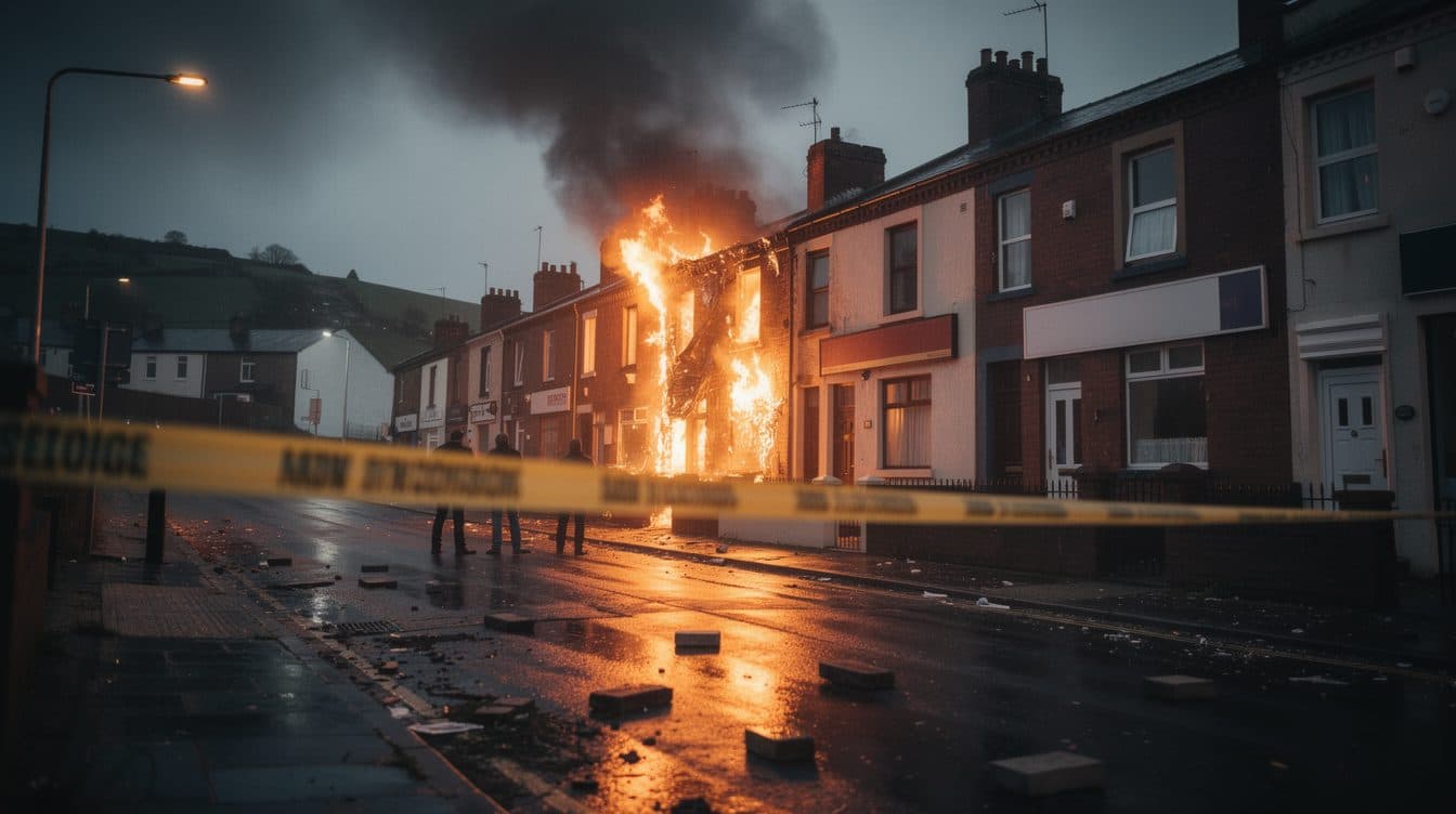 Scontri anti-migranti sconvolgono Belfast – la politica annuncia una dura repressione