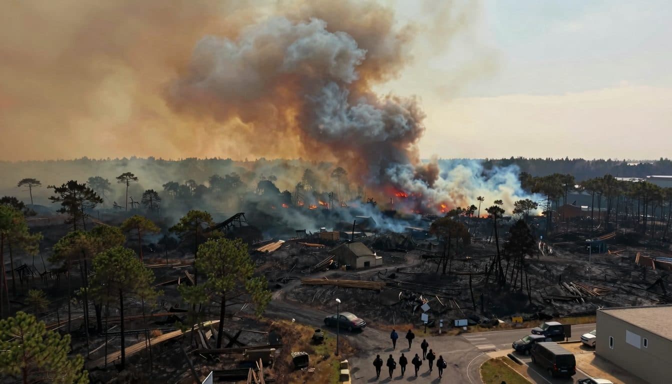 Incendi boschivi senza precedenti costringono oltre 300.000 persone alla fuga nel Sud Europa