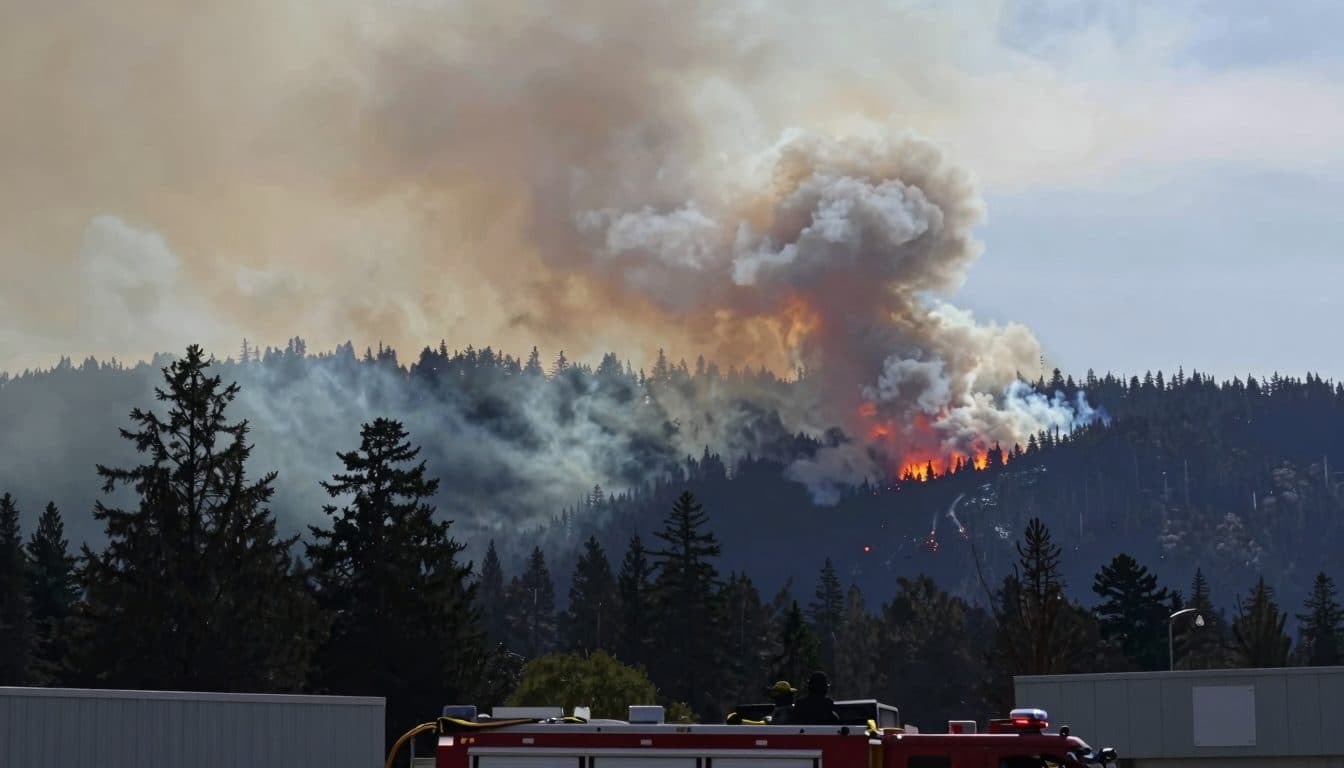 Prima vittima negli incendi boschivi nella provincia canadese della British Columbia