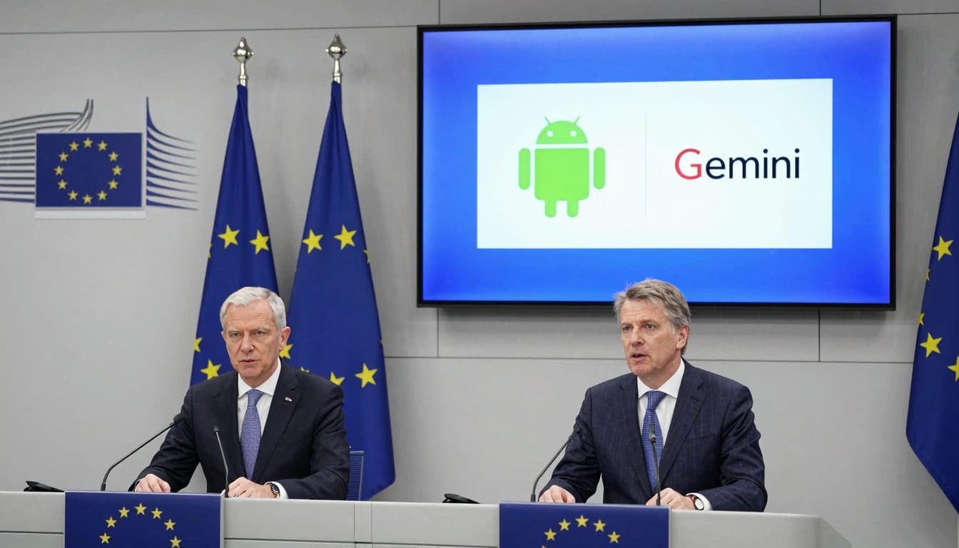 La Commissione UE impone a Google di aprire Android agli assistenti IA concorrenti