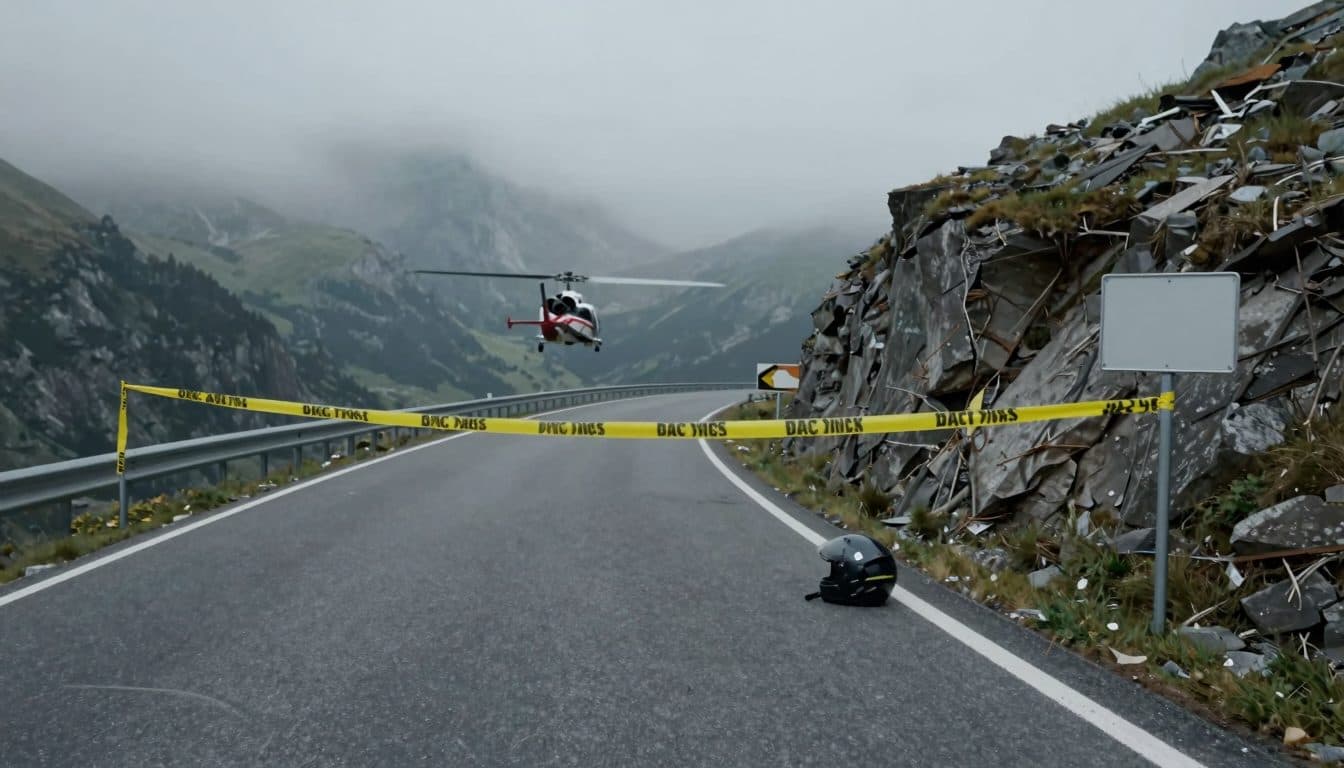 Sessantenne del Tirolo muore in un incidente in motocicletta sulla Katschbergstraße a Hüttau