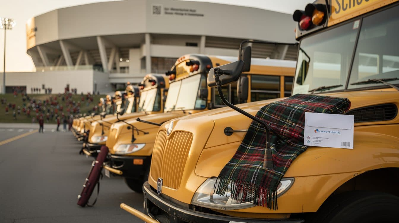 Tifosi scozzesi risparmiano con gli scuolabus per raggiungere i Mondiali e devolvono la differenza