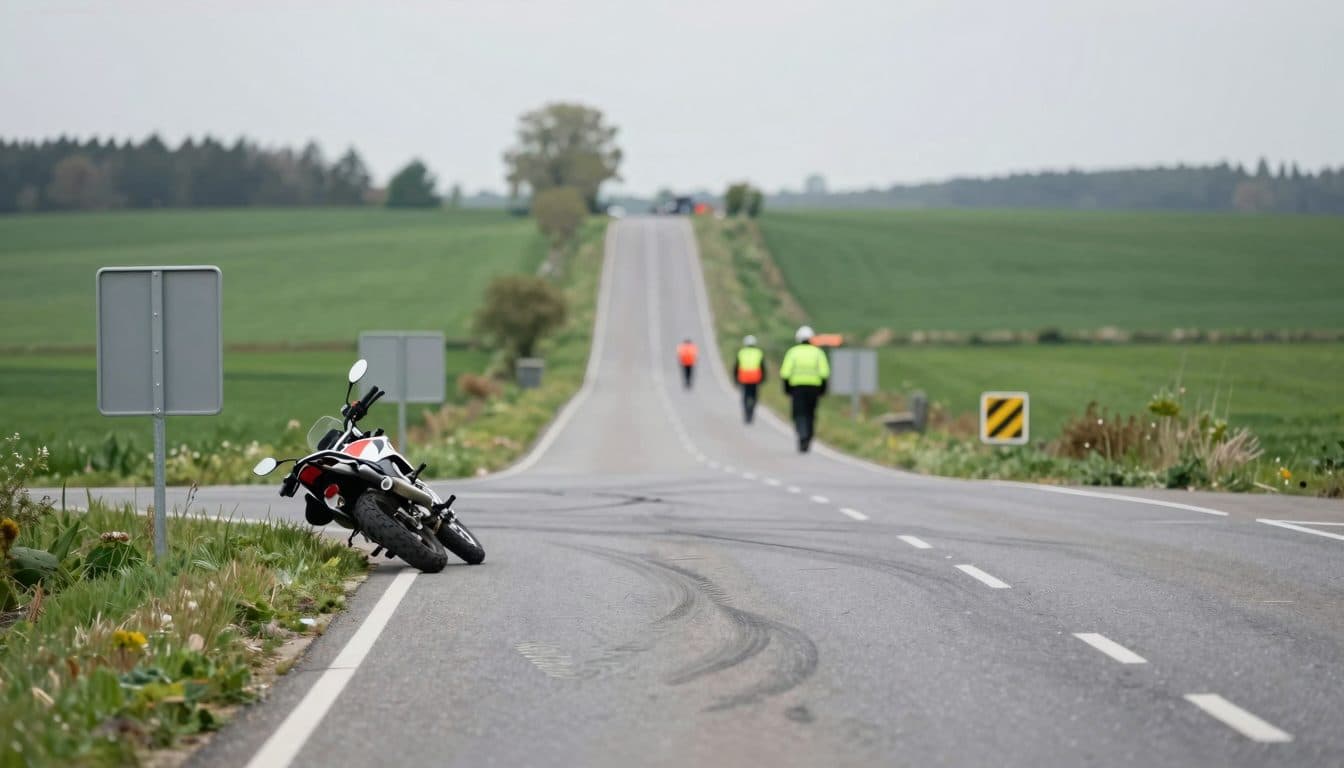 Motociclista 77enne della Stiria ferito in modo grave in un incidente nella Bassa Austria