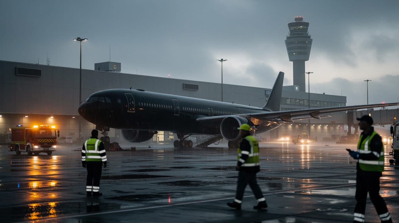 Cedimento del carrello anteriore di un Boeing 787-9 Lufthansa all'aeroporto di Francoforte: diversi dipendenti feriti