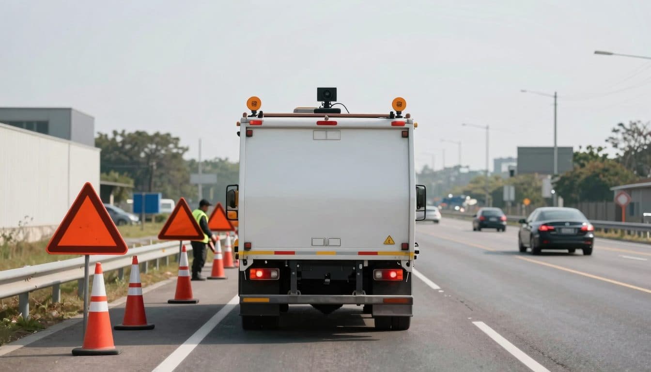 Sistema di allerta IA "Collision Eye" protegge gli operai stradali: Asfinag e ÖAMTC ampliano significativamente la fase di test