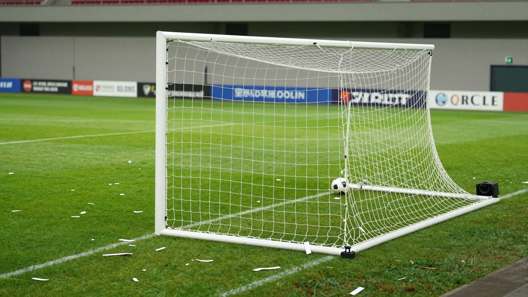 Hartberg festeggia la vittoria in extremis ad Altach dopo il gol al 94° minuto