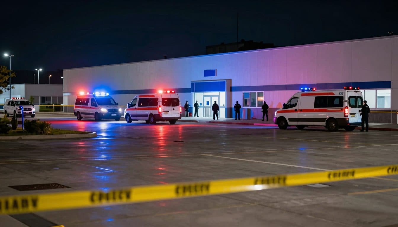 Fugga di ammoniaca nel centro sportivo di Eisenstadt: nove feriti lievi e ampia zona interdetta