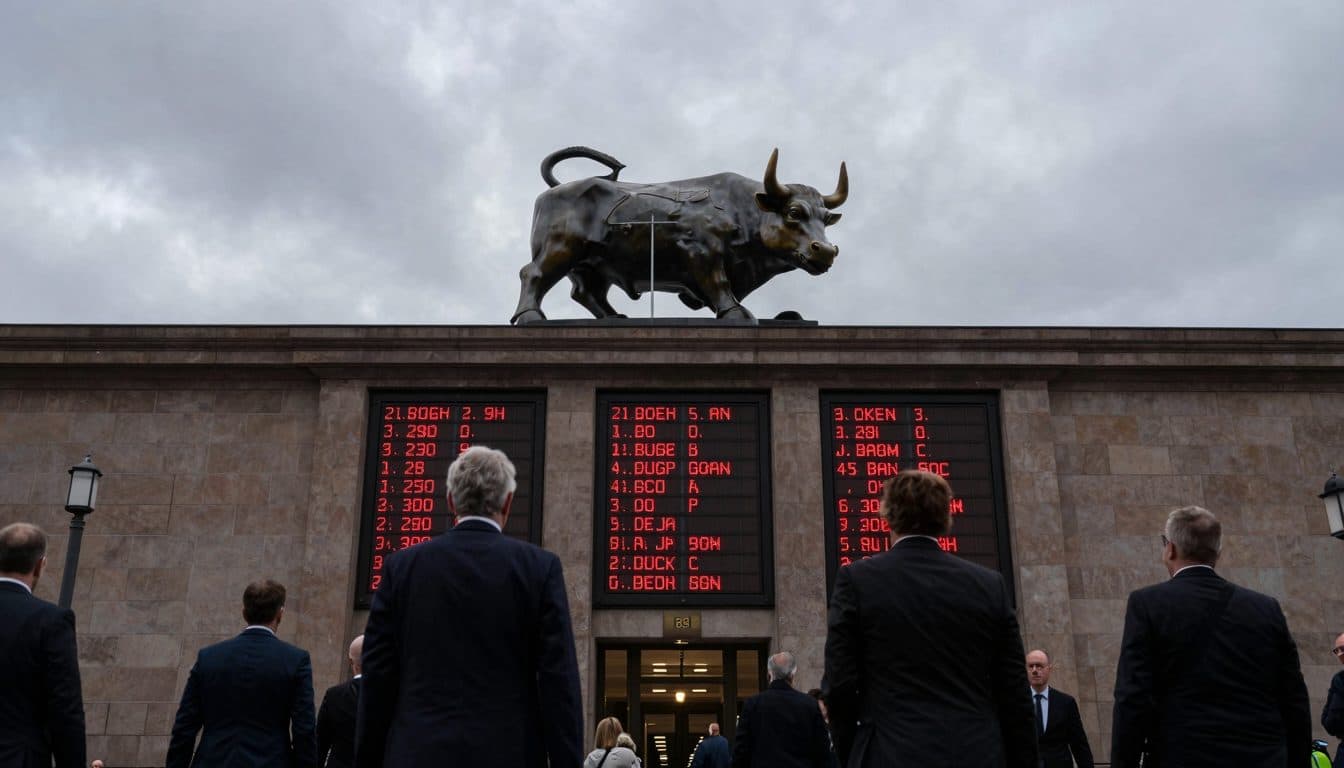 Il DAX scivola: la crisi in Medio Oriente e le prese di profitto sull'IA pesano sulle Borse
