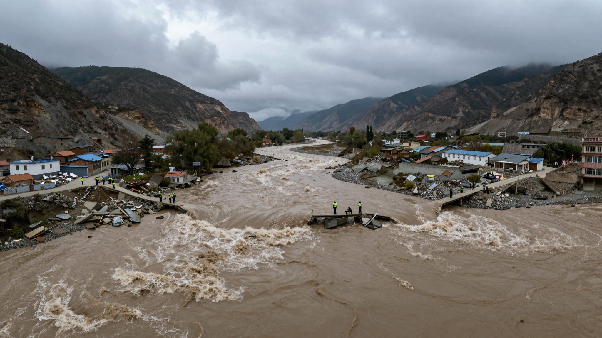 Frana e inondazione improvvisa in Himalaya: almeno 165 morti in Nepal