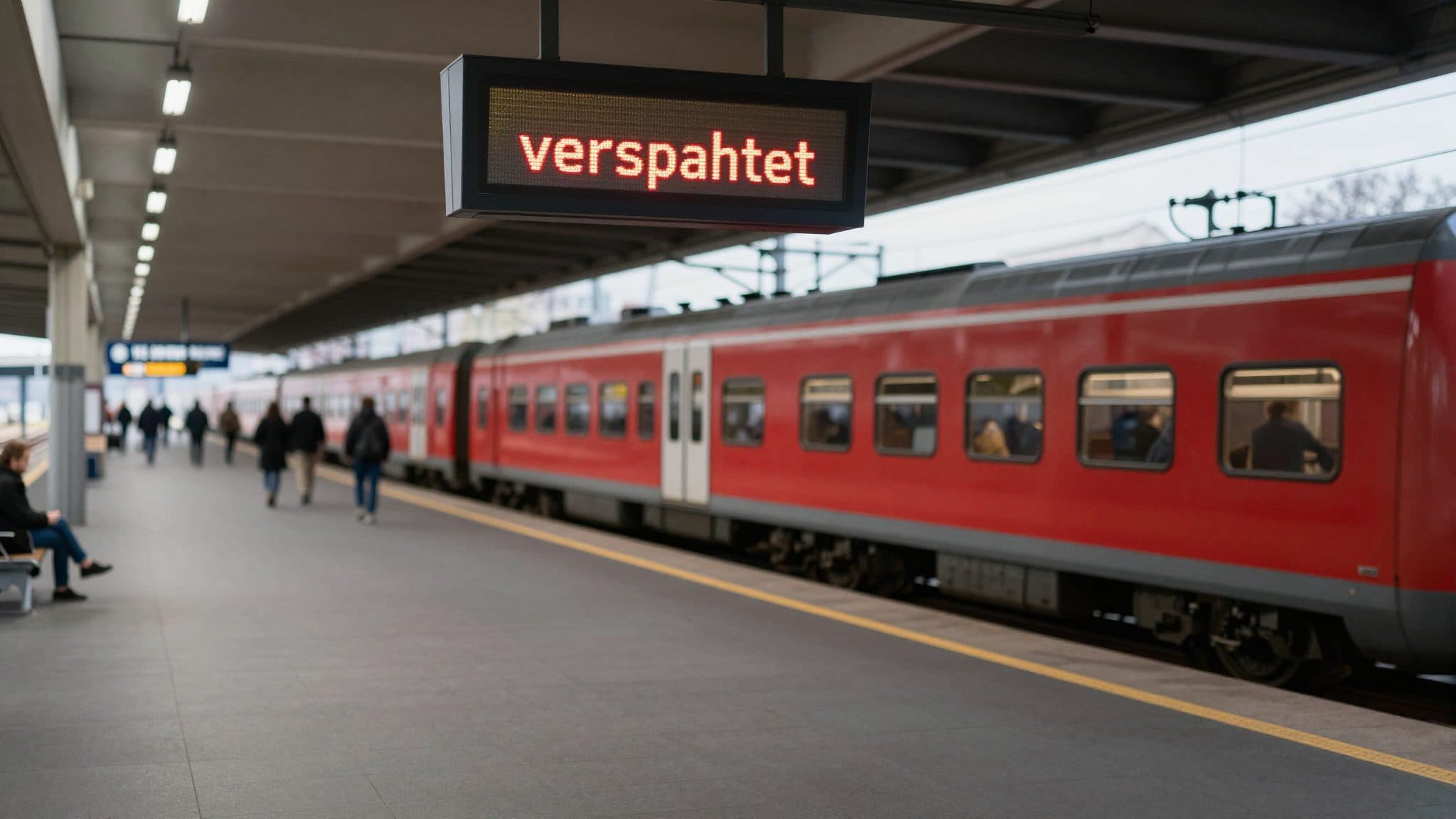 Deutsche Bahn: quasi un treno a lunga percorrenza su due in ritardo a luglio
