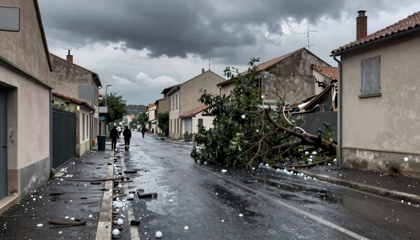 Tempesta di grandine nel sud della Francia: 39 feriti e tappa della Vuelta annullata