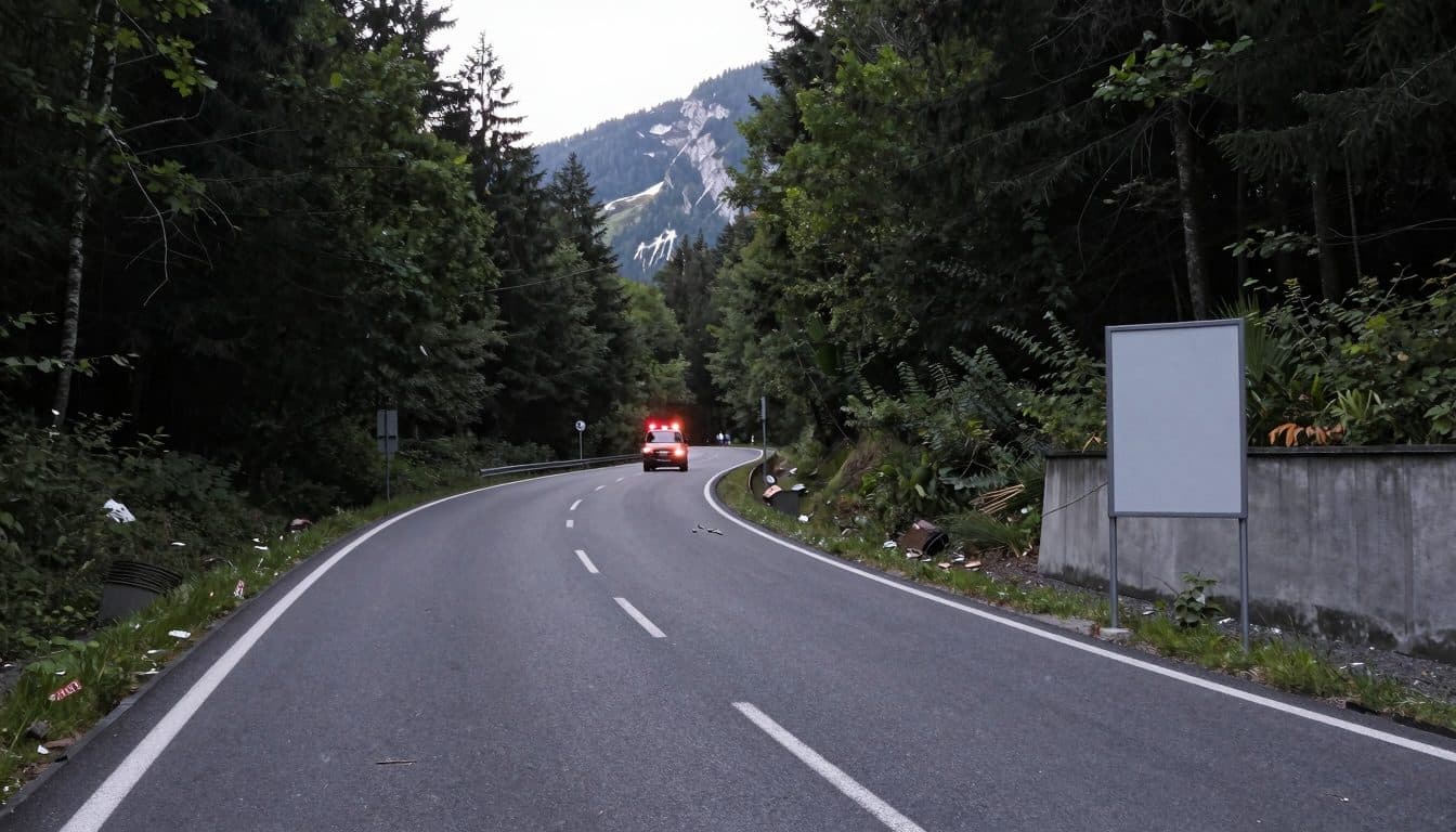Scontro frontale nel Weißenbachtal: tre feriti dopo la collisione di due motociclette