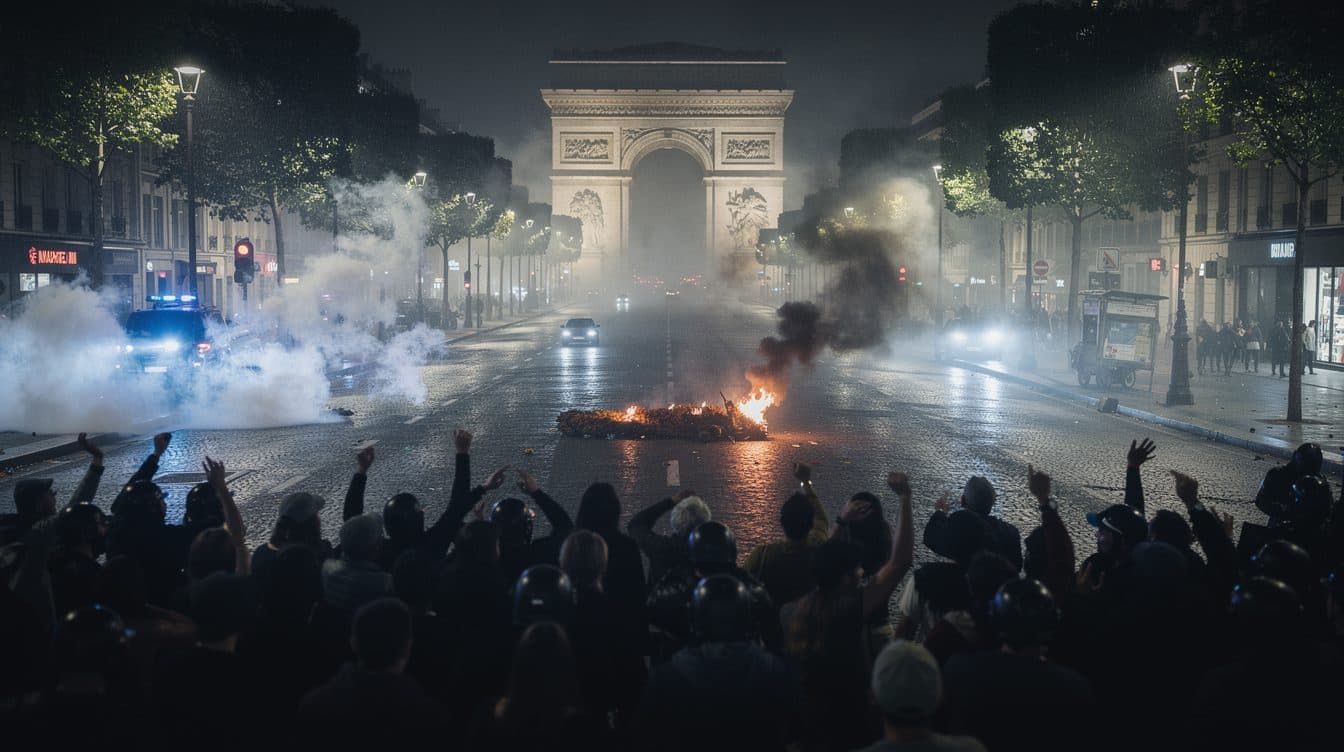 Oltre 400 arresti in Francia dopo la vittoria del PSG in Champions League
