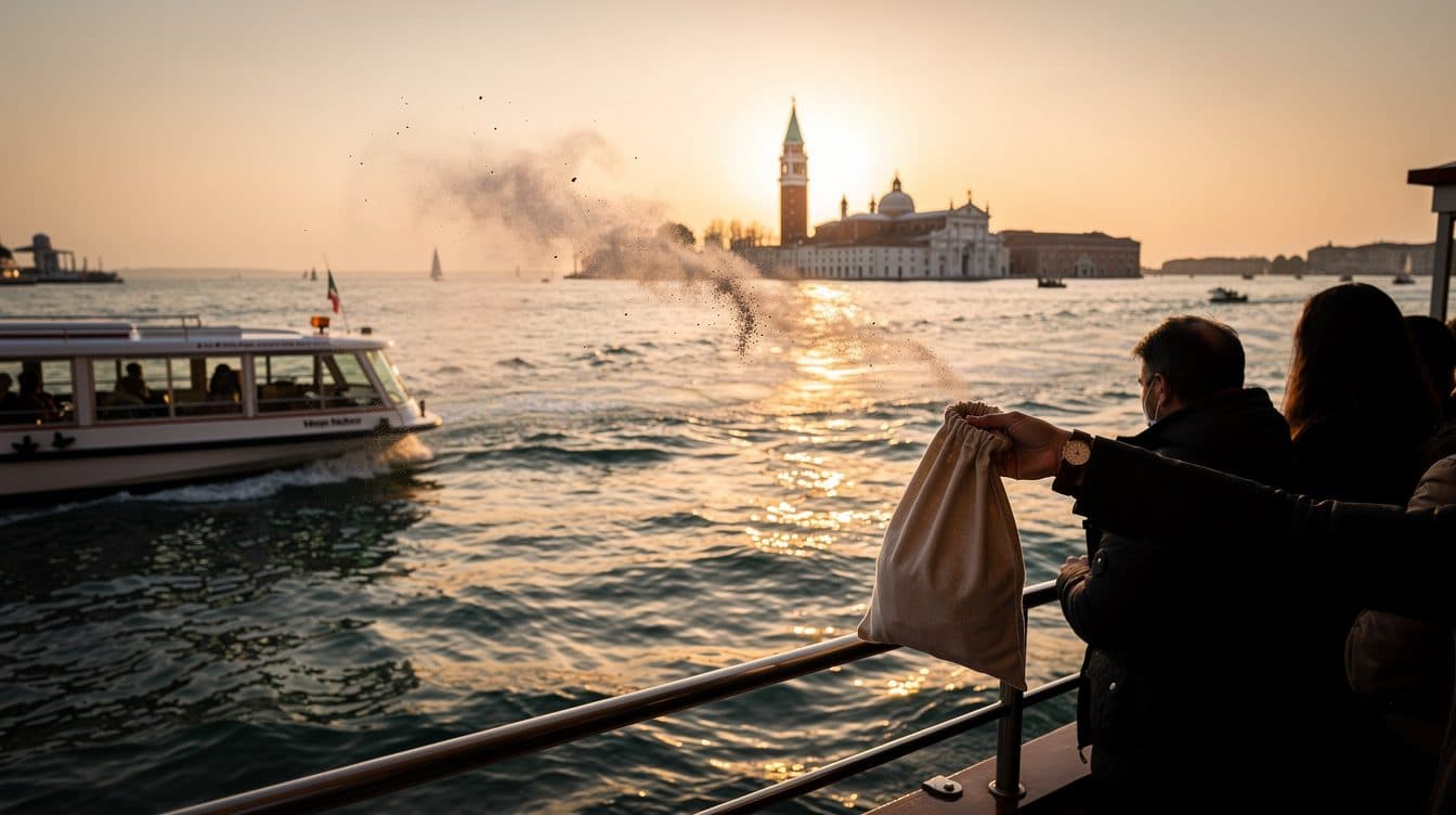 Turista viola le regole di Venezia: dispersione di ceneri nella vasca di San Marco scatena indignazione