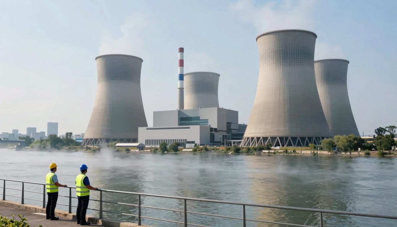 Francia spegne diversi reattori nucleari durante la terza ondata di calore