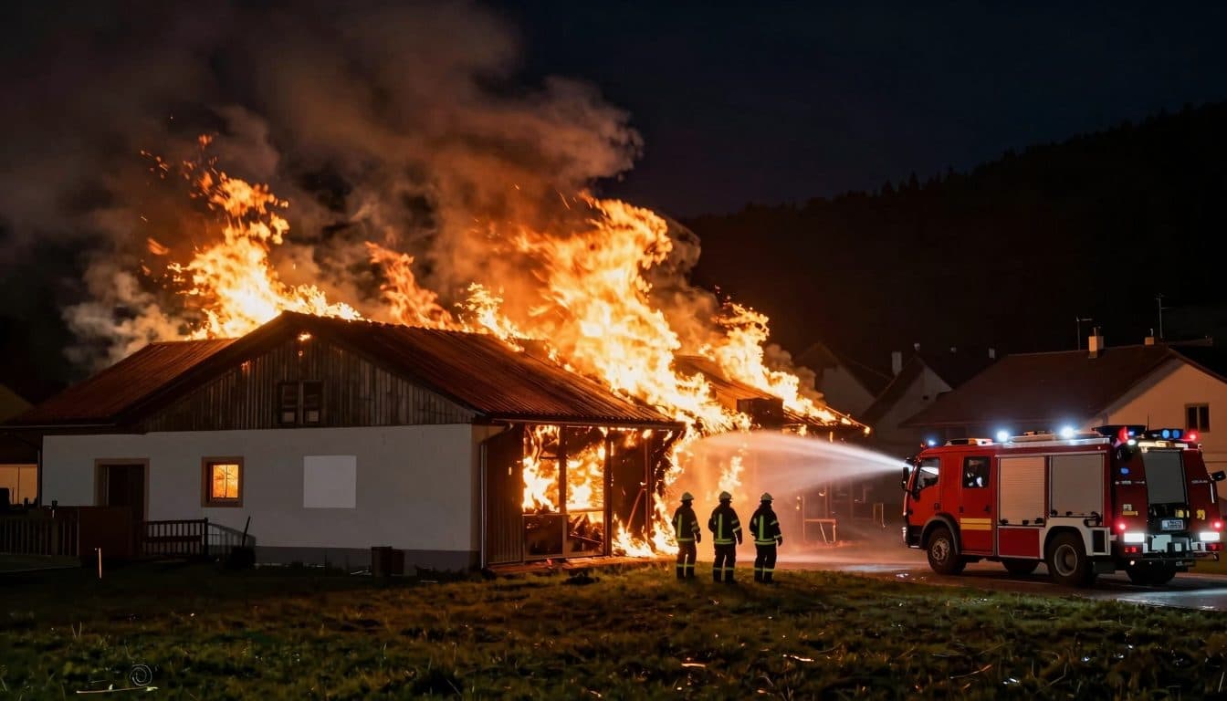 Allarme massimo per un incendio a St. Koloman: scattato il livello 3, vigili del fuoco al lavoro