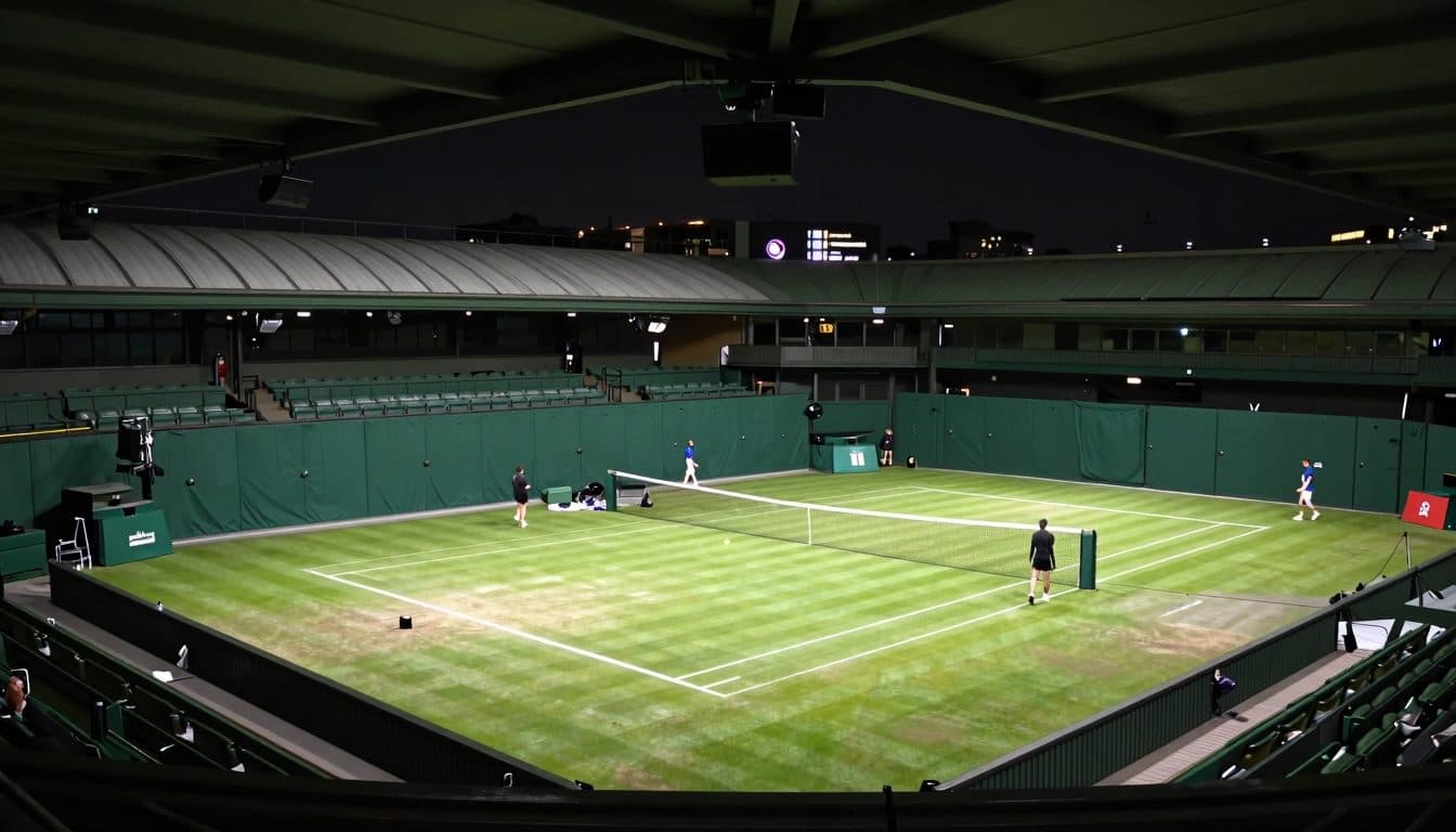 Il coprifuoco delle 23 di Wimbledon interrompe gli ottavi di finale di Zverev contro Lehecka