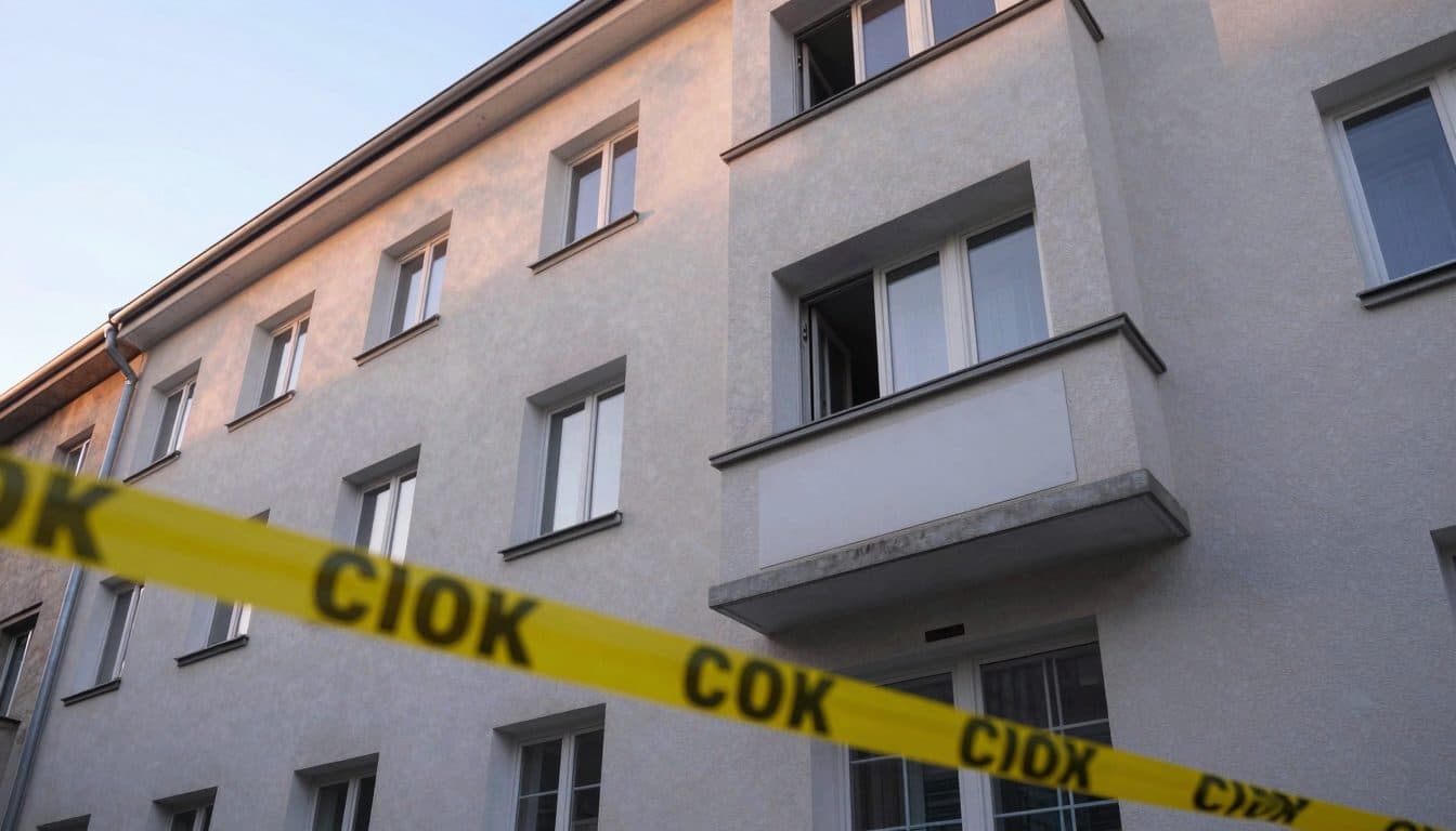 Bambina di otto anni precipita dal terzo piano a Wien-Floridsdorf