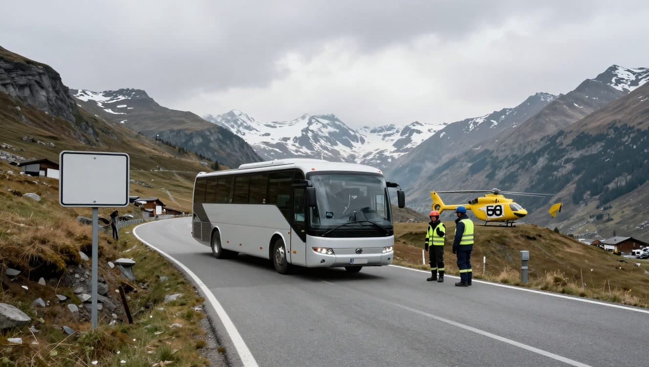 Grave incidente di un autobus turistico nel Canton Grigioni causa numerosi morti e feriti