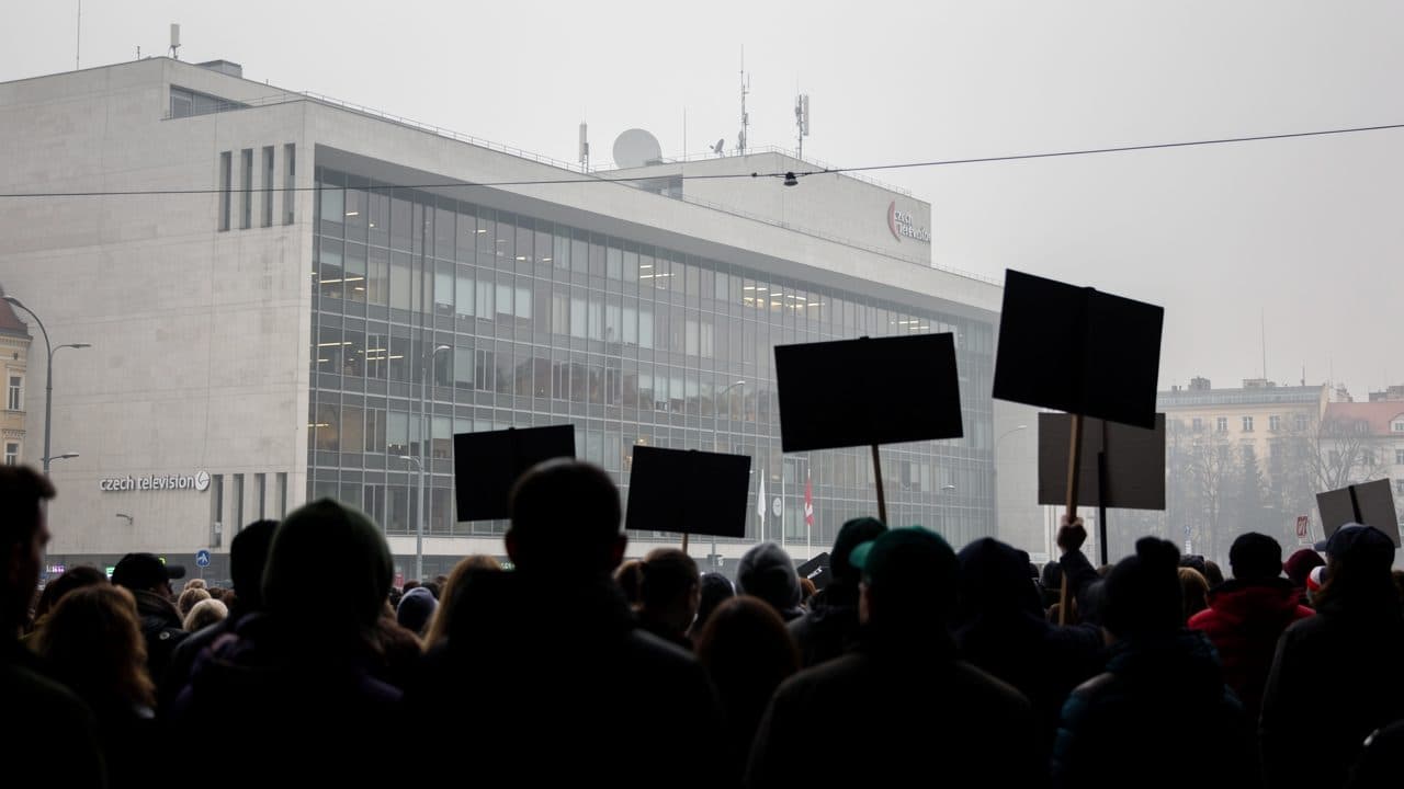 Sciopero di avvertimento dei media pubblici cechi contro il piano di abolizione del canone radiotelevisivo
