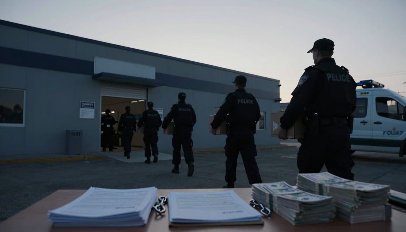 Maxi-blitz contro impresa di sgombero neve: 115 agenti perquisiscono 21 immobili a Vienna e nella Bassa Austria