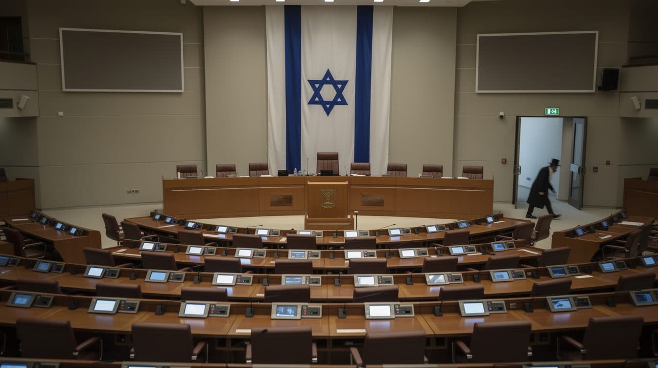 La Knesset approva in prima lettura il proprio scioglimento – Disaccordo nella coalizione sulla coscrizione