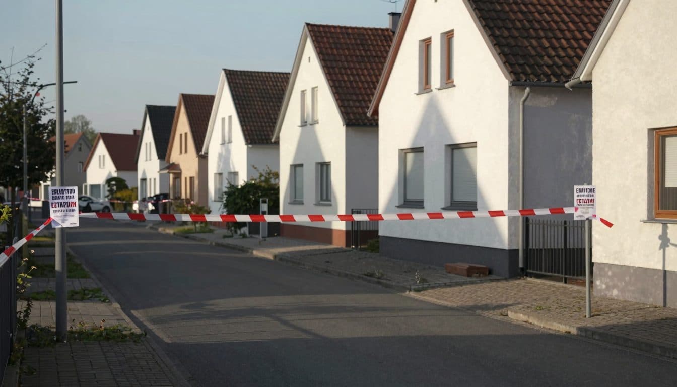 La città di Heidenau pubblica l'elenco delle strade nella zona di evacuazione intorno al ritrovamento di una bomba