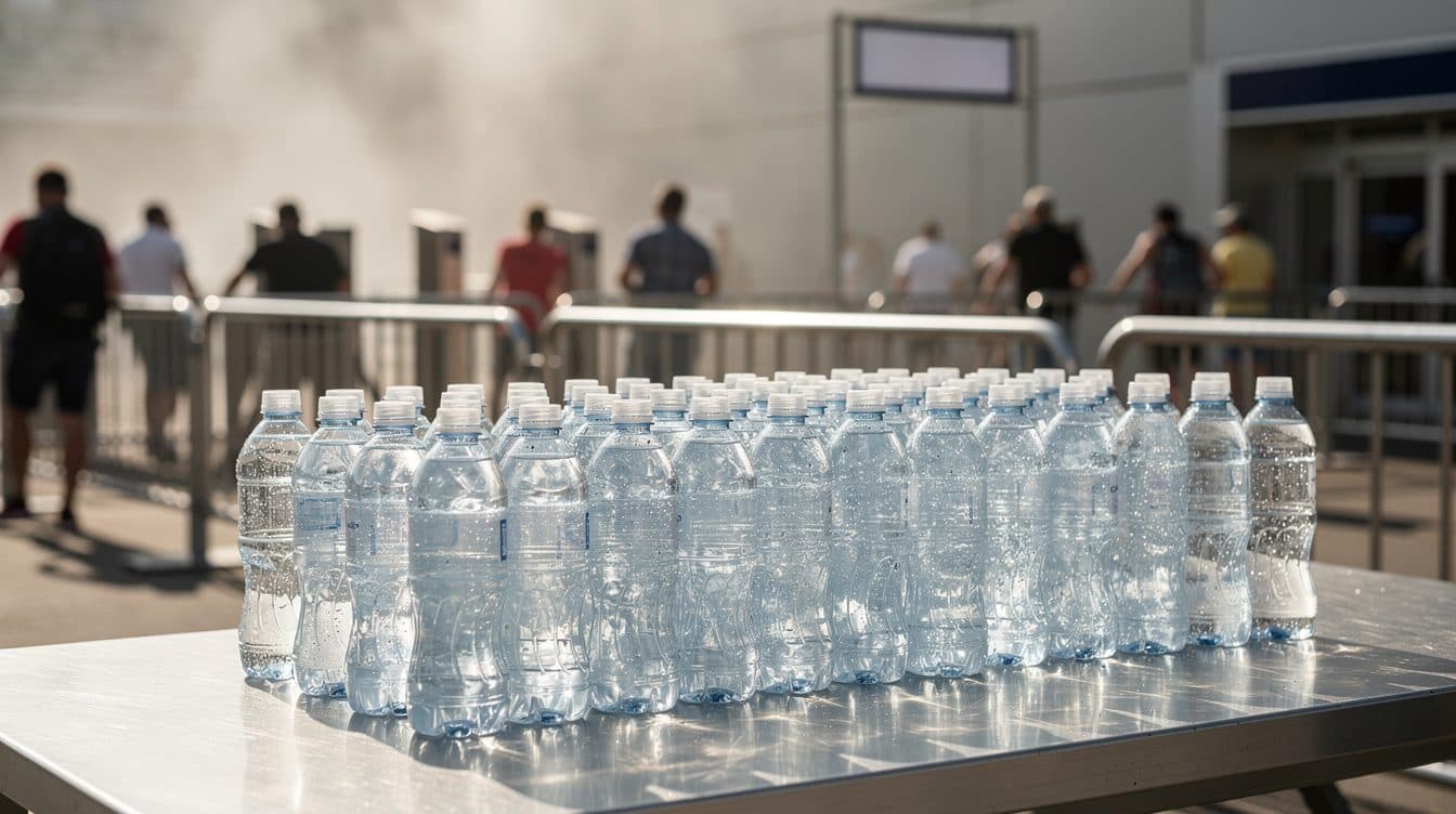 FIFA fa marcia indietro: le bottiglie d'acqua sono di nuovo ammesse negli stadi della Coppa del Mondo