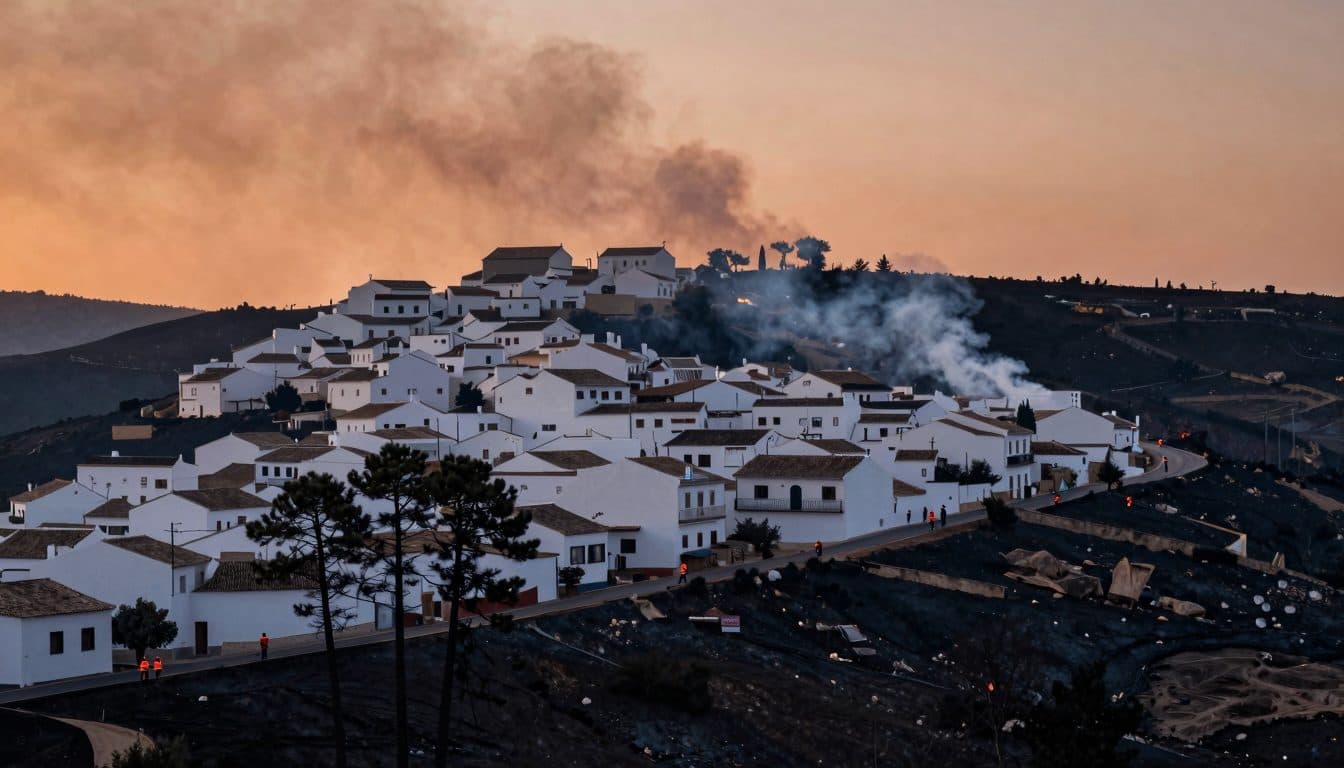 Dodici morti nell'incendio boschivo in Andalusia mentre l'ondata di caldo stringe l'Europa meridionale
