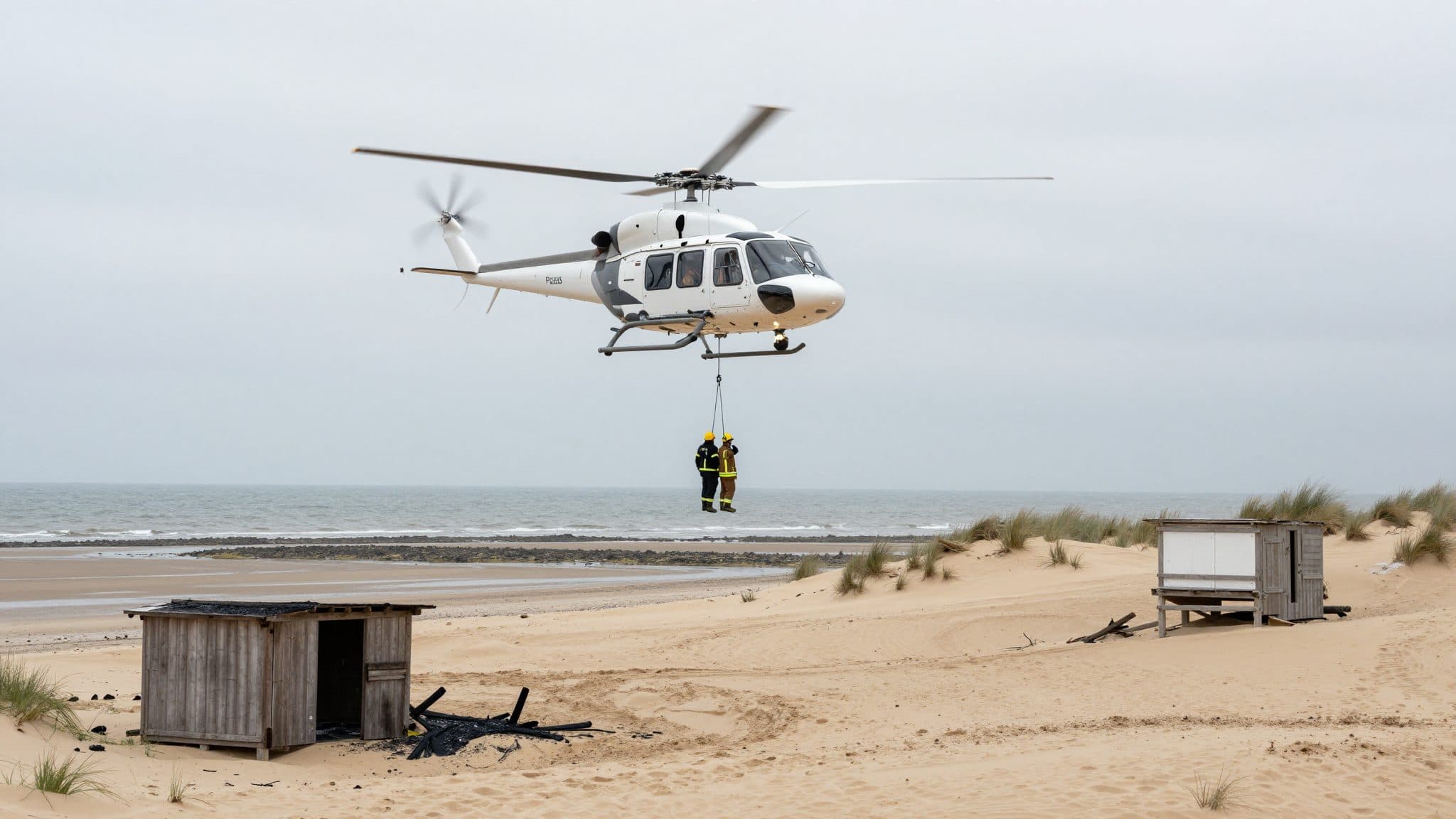 Incendio sull'isola della Frisia settentrionale Trischen: la stazione ornitologica del NABU distrutta dal fuoco, il guardiano degli uccelli salvo