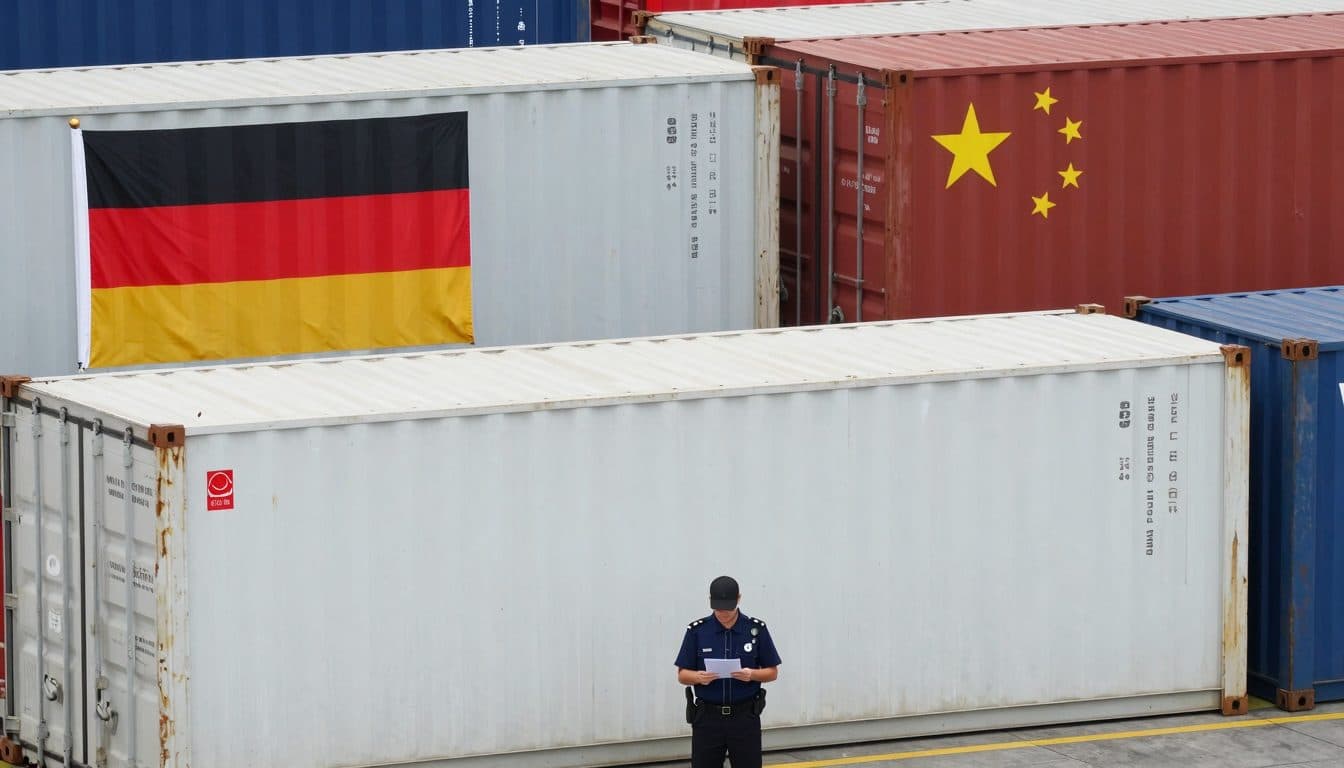 Le esportazioni cinesi verso la Germania continuano a crescere, le importazioni dalla Germania diminuiscono