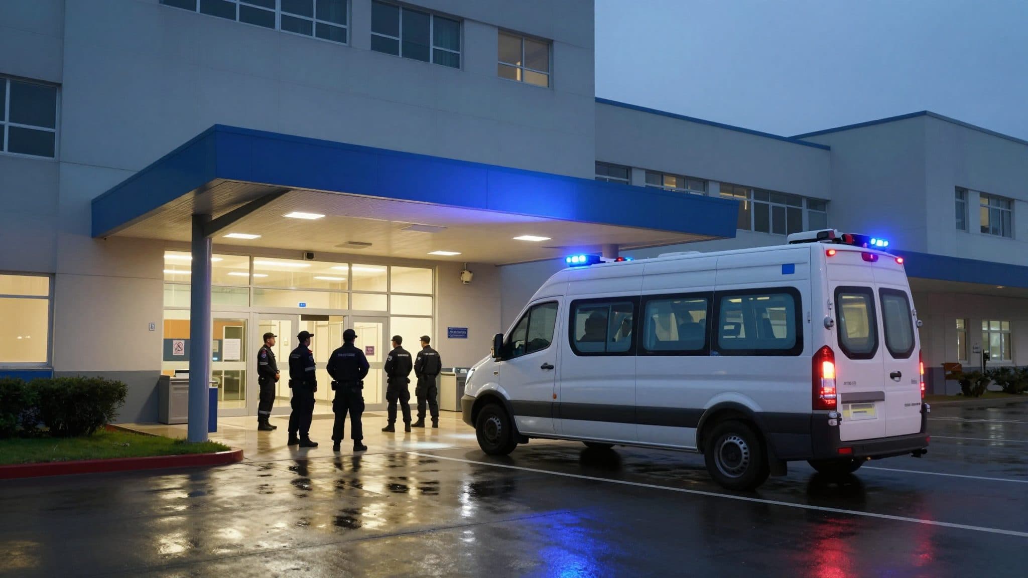 43enne aggredisce paramedici e polizia in ospedale a Wels-Grieskirchen